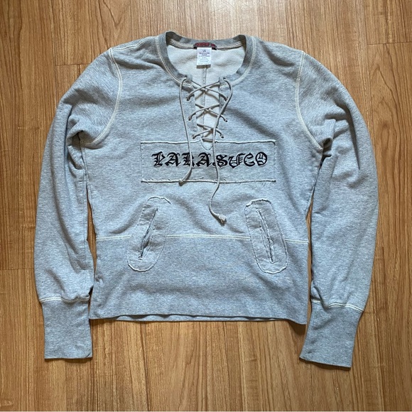 Parasuco lace-up sweatshirt - Picture 1 of 6
